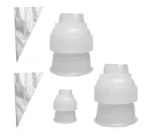 Comprar Kit 03 Adaptadores Bicos Grandeu002Fpequeno Wiltonu002Fcake + Sacos