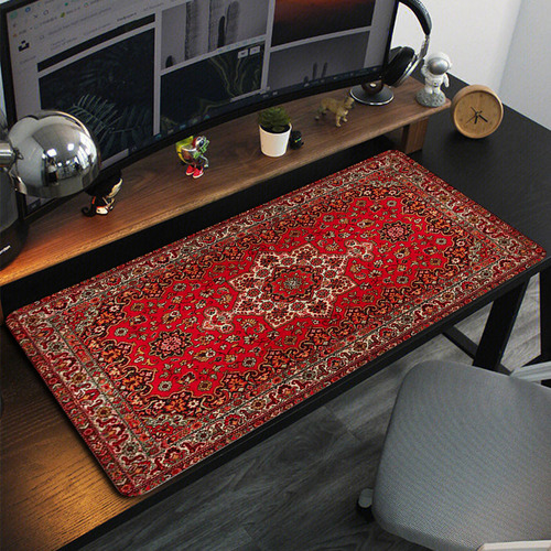Tapete Persa Mouse Pad Acessórios De Mesa Para Jogos