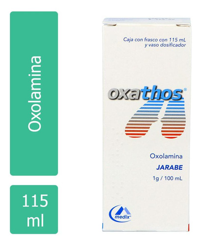 Oxathos 1 G /100 Ml Jarabe Caja Con Frasco Con 115 Ml
