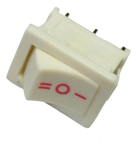 Switche 3 Pin On/off/on 10a 125v  Blanco Paq. 6 Pcs Sw-105wh