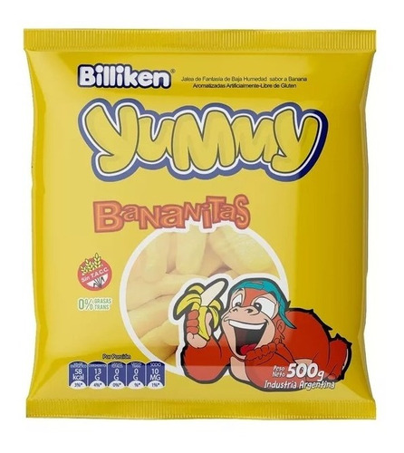 Gomitas Yummy Bananita X 500g