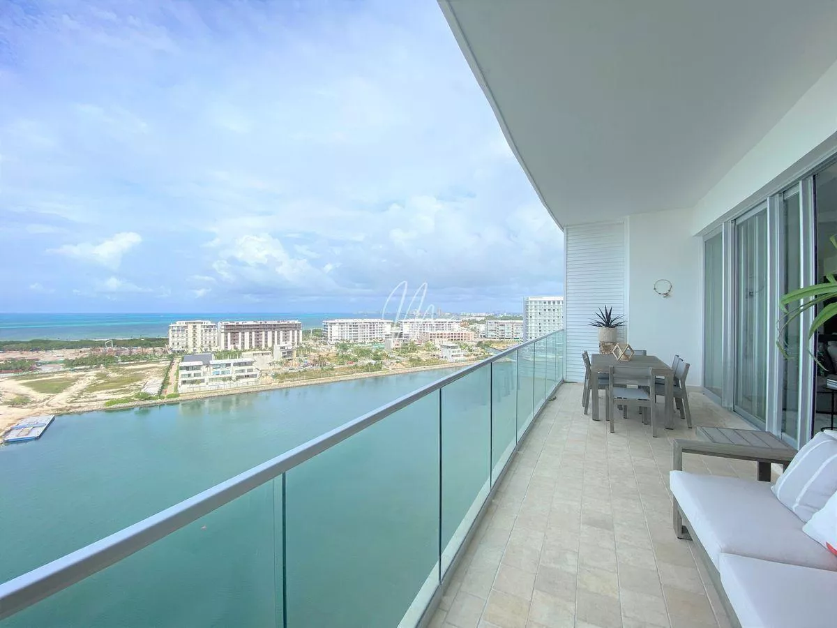 Departamento En Venta En Cancun Aria I Puerto Cancun