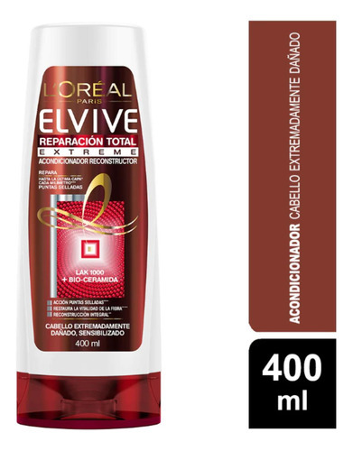  Elvive Rep.total Extrema Acondicionador 400ml  Variación Tamaño Único Natural