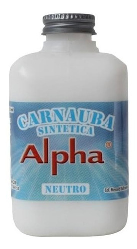 Carnauba Sintétca Alpha/pacsa Neutra Reparadora El Cometa