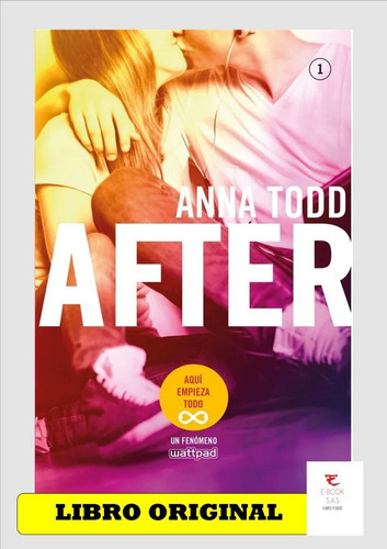 After 1 (ed. Pelicula), De Anna Todd. Editorial Booket, Tapa Blanda En Español