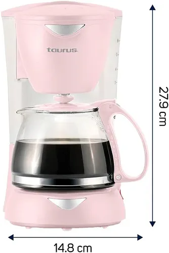 Smeg 50's Retro Pink Cafetera de goteo : : Hogar y Cocina