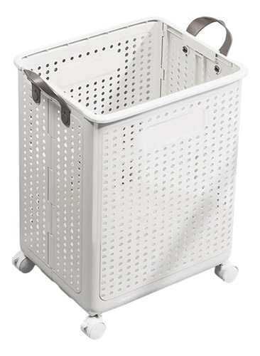 Cesto De Roupa Suja, Cesto De Roupa Suja Com Rodas, M Branco