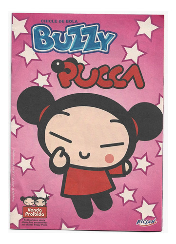 Álbum Figurinha Chicle Bola Buzzy - Pucca  - 2007 - Completo