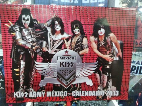 Kiss Army México Revistas Calendarios 2013 Y 2015 