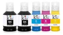 Comprar Kit 5 Tintas Compatibles Para Canon Gi10 Gm2010 Gm4010