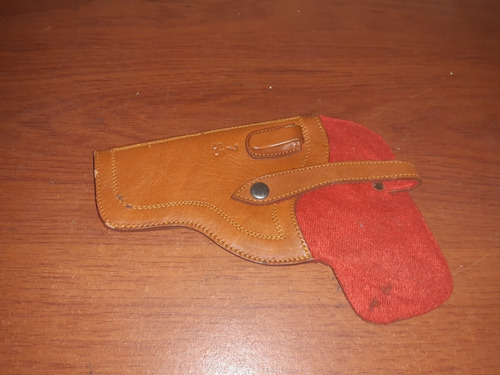 Imagen 1 de 2 de Funda Para Pistola Armamento Pistolera 765 Cuero 10$ Ag
