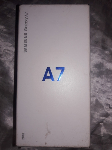 Caja Celular Samsung Galaxy A7 Original Solo Caja Usada (Usado)
