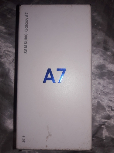 Caja Celular Samsung Galaxy A7 Original Solo Caja Usada 