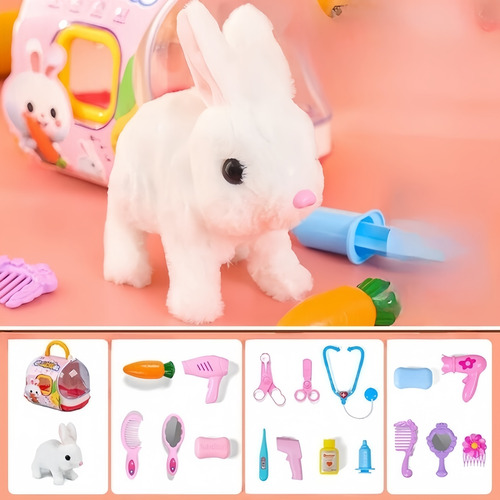 Juguetes De Peluche Eléctricos Simulados Para Niños, 19 Piez