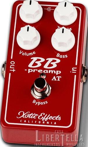 Pedal Xotic Bbp-at Bb Preamp Andy Timmons Signature Nuevo Us