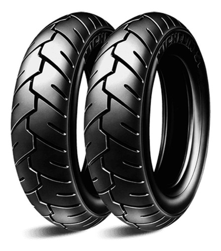 Par Pneu Michelin S1 90/90-10 + 100/90-10 Para Burgman 125