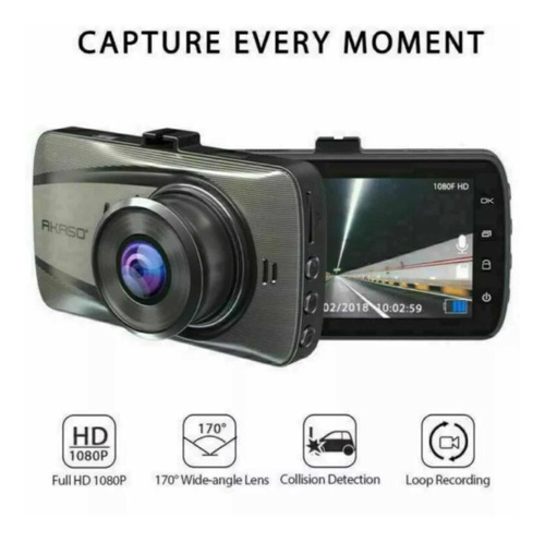 Imagen 2 de 7 de Camara Dvr Para Carro 1080p 3 Pulgadas Hd