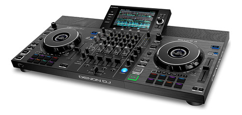 Controlador Dj Denon Dj Sc Live 4 - Mezclador De 4 Canales, 