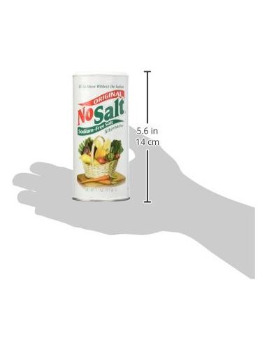 Nosalt Original Sal Libre De Sodio - 2 Pzs - 11 Onzas