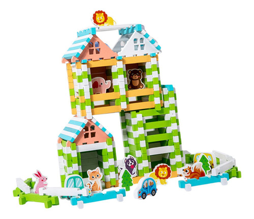 Juego De Bloques De Construcción De Madera, Desarrollo De