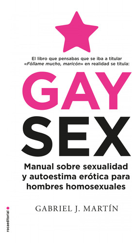 Libro Gay Sex De Martín Gabriel J