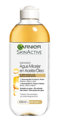 Skin Active Garnier Agua Micelar Bifasica 400 Ml