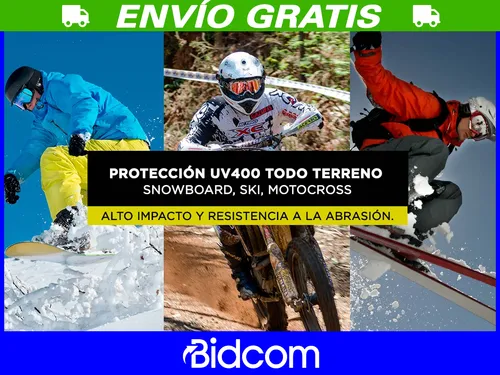 Antiparras Motocross Protección Uv400 Regulables Universal