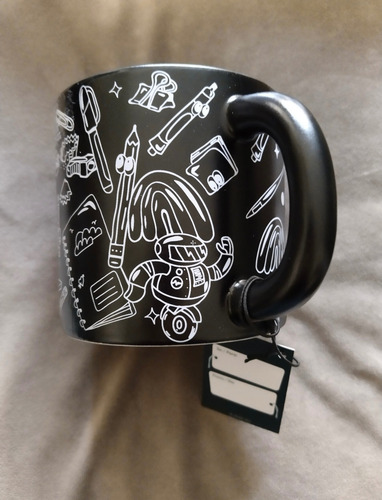 Starbucks Taza Negra Robótica Día Del Maestro 2025 Negro Día Del Maestro