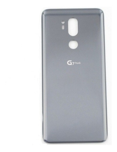 Tapa Cristal Trasera LG G7 Thinq G710, G710em Solo Gris