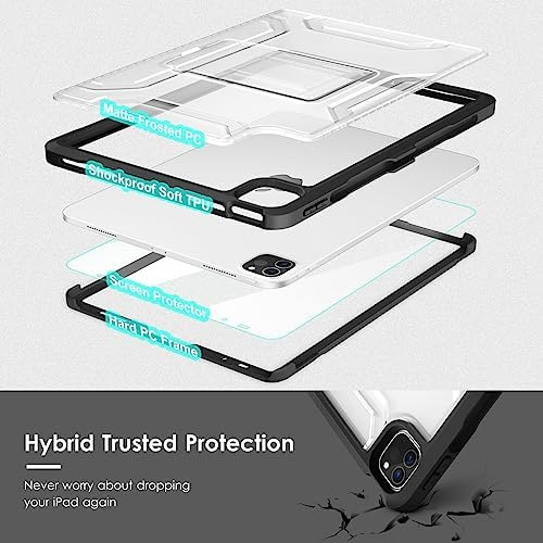 Funda Para iPad Pro De 11 Pulgadas, Marco De Tpu A Prueba De
