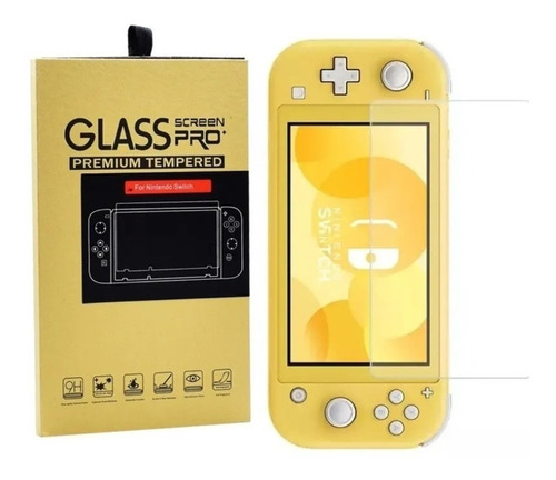 Vidrio Templado Nintendo Switch Lite X2 Pantalla Glass Cuota