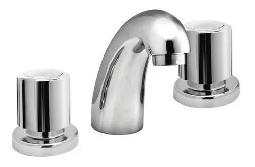 Imagen 6 de 7 de Griferia Lavatorio Hydros Canilla Baño Viva Cromo Metal