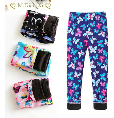 Ropa Para Bebés Y Niñas, Leggins Gruesos Y Cálidos Para Invi