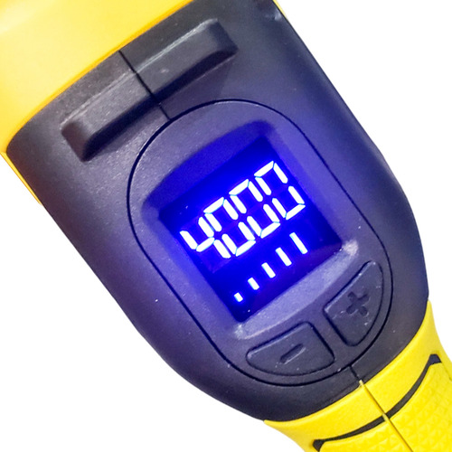 Politriz Roto Orbital Digital Evolution 1100w 15mm Rotta376 Cor Amarelo/preto