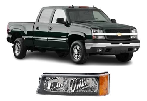 Cuarto Frontal Silverado 2003-2007 3500 Piloto Ctt