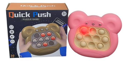 Pop It Mini Gamer Console Som Anti Stress Fidget Toys Push Cor Pato