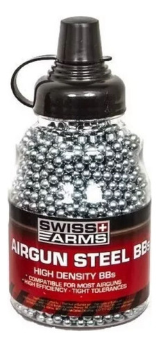 Balines Swiss Arms Esfericos Acero 1500 Uinades 4.5mm