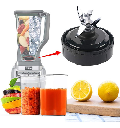 Ninja Blender Blade - Piezas De Repuesto De 6 Aletas Nutri N