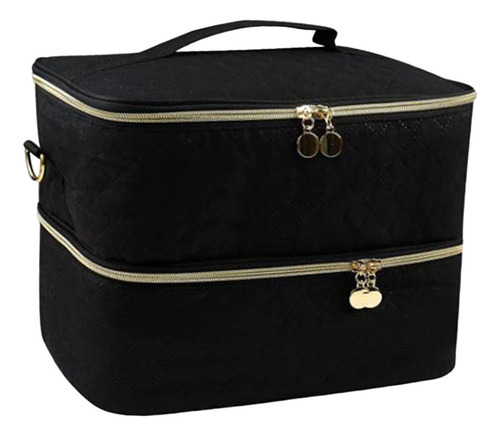 Bolsa Organizadora De Esmaltes De Uñas Con Bolsillos Dobles