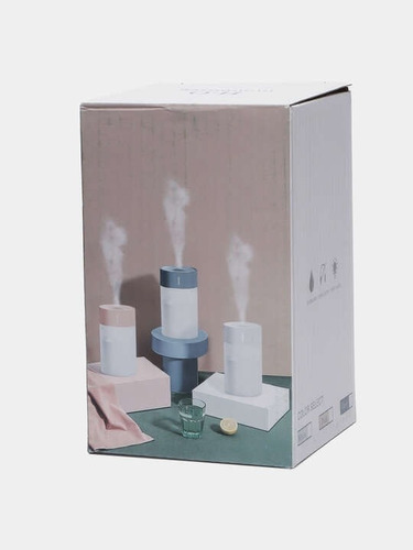Humidificador Vaporizador + Aceite Escencia Aroma Promo Set 