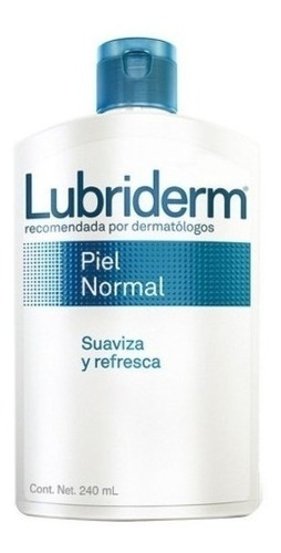  Crema humectante para cuerpo Lubriderm Piel Normal Crema Corporal Lubriderm Piel Normal 750 ml en pomo 240mL
