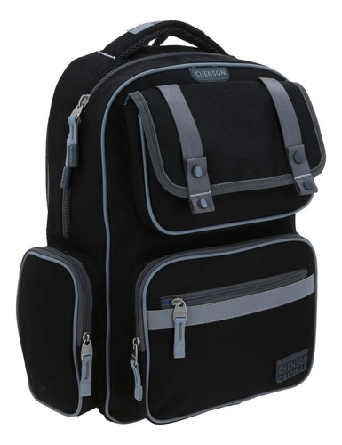 Mochila Grande Chenson Strong Multiples Bolsillos Reflejante