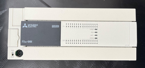 Plc Mitsubishi Fx3u-64mr/es-a Controlador Lógico Programable