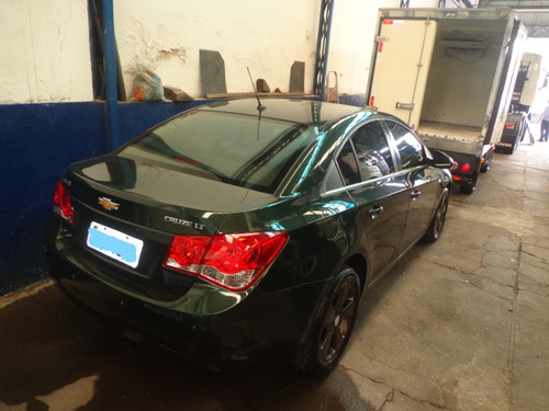Chevrolet Cruze Lt1.8 Sedan Verde 2012/12 Completo Novo