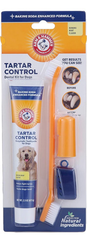 Arm & Hammer Kit De Cuidado Dental Para Perros  Banana Menta