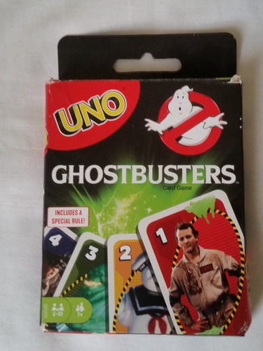 Juego De Cartas Uno Ghostbusters