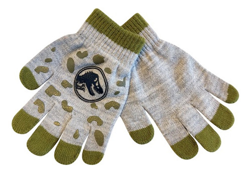 Guantes Magicos De Lana Infantil Jurassic Park Dinosaurio