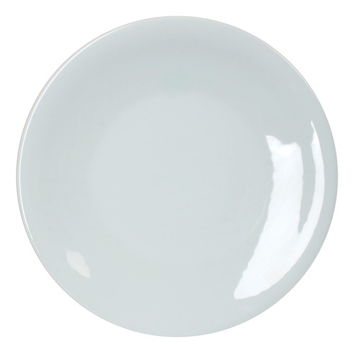 Plato Playo Porcelana Blanco Liso 27 Cm Turquia