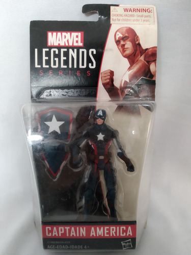 Imagen 1 de 3 de Capitan America Tipo Marvel Universe Hasbro Nvo