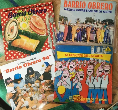 comprar Lp Varios Gaitas Barrio Obrero De Cabimas Al 100 %